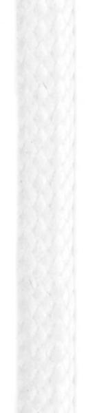 Flachkordel 10 mm, weiß, Meterware